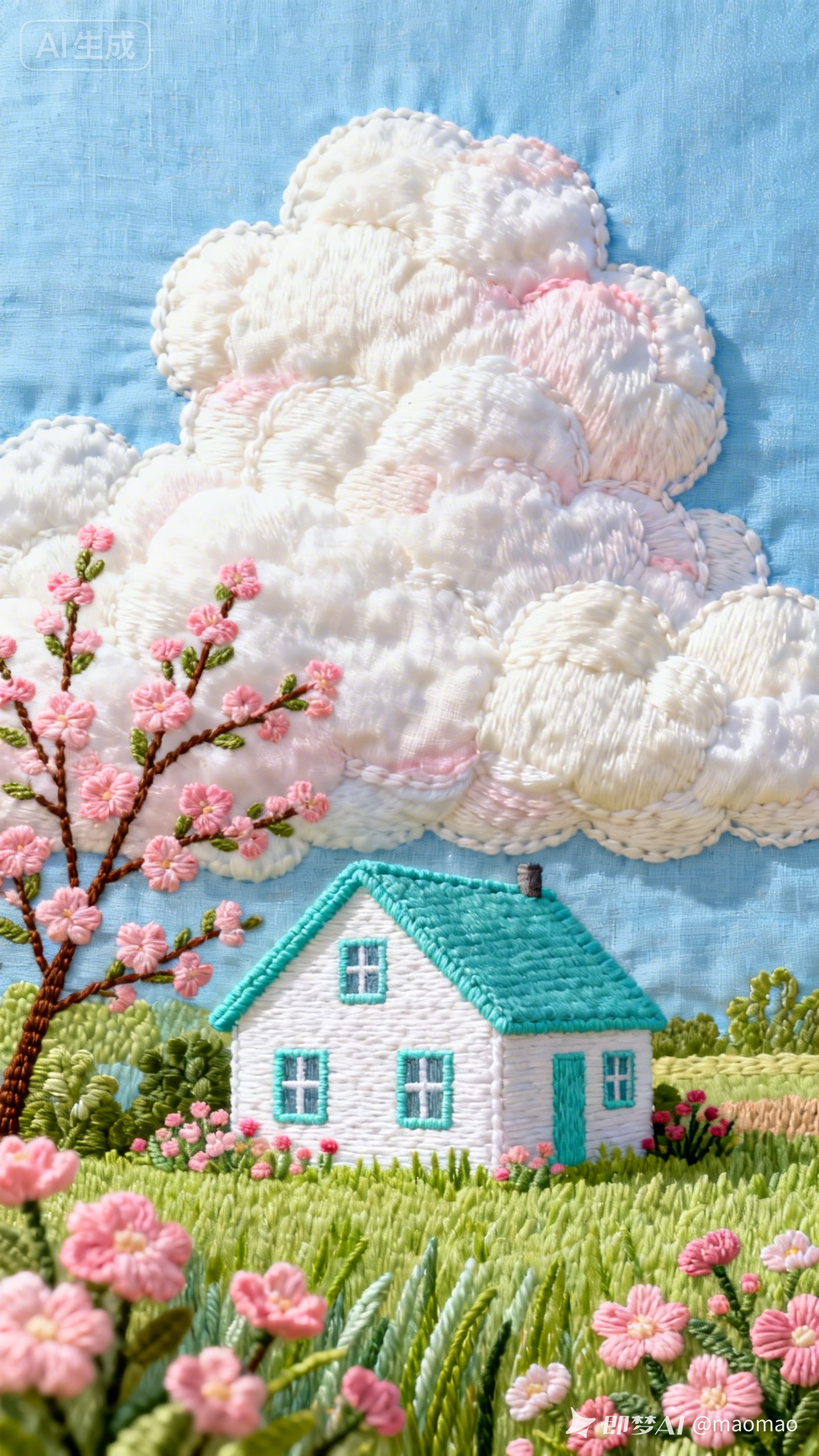 刺绣风景